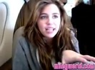 MileyWorld - Miley talks about The Climb and more 061