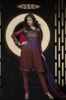 CordovanBrownEmbroideredNetWeddingSalwarKameez
