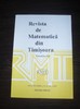 Vand RMT Revista de Matematica din Timisoara Anul  XII Seria  IV Editura Birchi