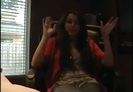 MileyWorld - Miley Cyrus YouTube Vlog 1# [2009] 146