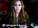 MileyWorld - Happy New Year 2011 ! Vlog #2 091