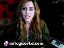 MileyWorld - Happy New Year 2011 ! Vlog #2 134