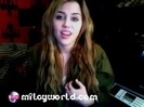 MileyWorld - Happy New Year 2011 ! Vlog #2 148