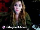 MileyWorld - Happy New Year 2011 ! Vlog #2 170