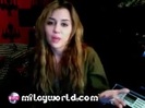 MileyWorld - Happy New Year 2011 ! Vlog #2 325
