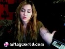 MileyWorld - Happy New Year 2011 ! Vlog #2 327