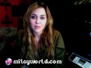MileyWorld - Happy New Year 2011 ! Vlog #2 714