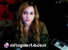 MileyWorld - Happy New Year 2011 ! Vlog #2 754