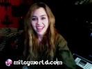 MileyWorld - Happy New Year 2011 ! Vlog #2 771