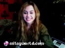 MileyWorld - Happy New Year 2011 ! Vlog #2 774