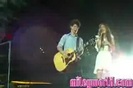 mileyWorld - Miley singing with Nick [Live] (1128)