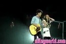 mileyWorld - Miley singing with Nick [Live] (1156)