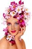7720981-young-beautiful-sexy-girl-with-stylish-make-up-and-colorful-flowers-around-her-face-on-white