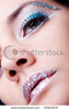 stock-photo-white-and-blue-with-silver-sparkle-make-up-29425078