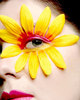 yellow-flower-eyelashes-Melinda-Montoya-Make-up