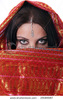 stock-photo-girl-in-red-kerchief-in-indian-style-29089087