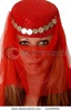 stock-photo-isolated-lovely-and-sexy-young-blond-girl-wearing-a-veil-and-coin-cap-15349948