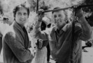 Kirk and Michael Douglas