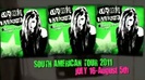 The Black Star Tour South America Trailer 021