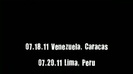 The Black Star Tour South America Trailer 344