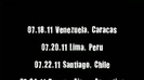 The Black Star Tour South America Trailer 348