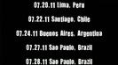 The Black Star Tour South America Trailer 356