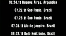 The Black Star Tour South America Trailer 363
