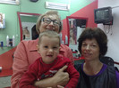 Andrei cu Flori si nonna