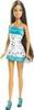Mattel - Barbie Papusa Barbie cu strasuri in par (rochita turcoaz)
