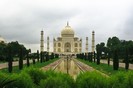 Taj Mahal in Agra - India (garden)
