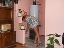 aici o las si...