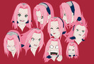 Sakura_Expressions_by_MhhKiwii