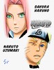 NaruSaku_Manga_Practice_Color_by_JakeNova