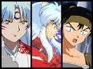 sesshomaru, inuyasha and koga
