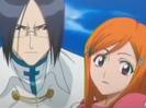 Hmmm....pai Uryu o cam place, dar ea, nu isi ia ochii de la " kurosaki-kun" al ei ^_^