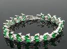 1273669795_93018741_1-Fotografii-de--Bratara-placata-cu-aur-alb-18kt-cu-smarald-si-topaz-1273669795