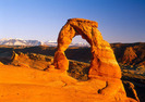 Delicate-Arch-Clear-Sunset_