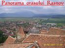 152. Panorama orasului RASNOV - vedere de la cetate (1)