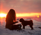 dog-girl-snow-sun-winter-192409