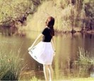 dress-girl-lake-pond-191381