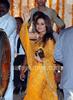 preity-zinta-orange-sari