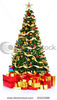 stock-photo-christmas-tree-and-gifts-over-white-background-20203288