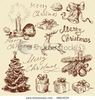 stock-vector-christmas-doodles-58818574