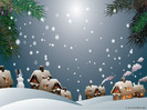 snowy-christmas-village-830446