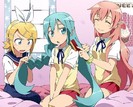 Meltdown Rin Kagamine  Hatsune Miku  Luka