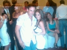 Anahi e Carlos Ponche  na apresentação da novela Dos Hogares