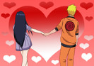 naruhina in drum spre petrecere