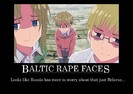 Baltic rape faces