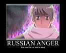 Russian anger