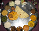 LMB LAKSHMI MISHTAN  BHANDAR Thali RESTAURANT INDIAN BUCURESTI BUCHAREST MANCARE INDIANA FOOD RECIPE